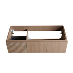48" MURI Heidelberg Woodgrain Plywood Bathroom Vanity with Double Doors - Ancient Oak