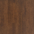 Rectangular Modern Dining Table with Solid Wood Construction – Dark Brown or White