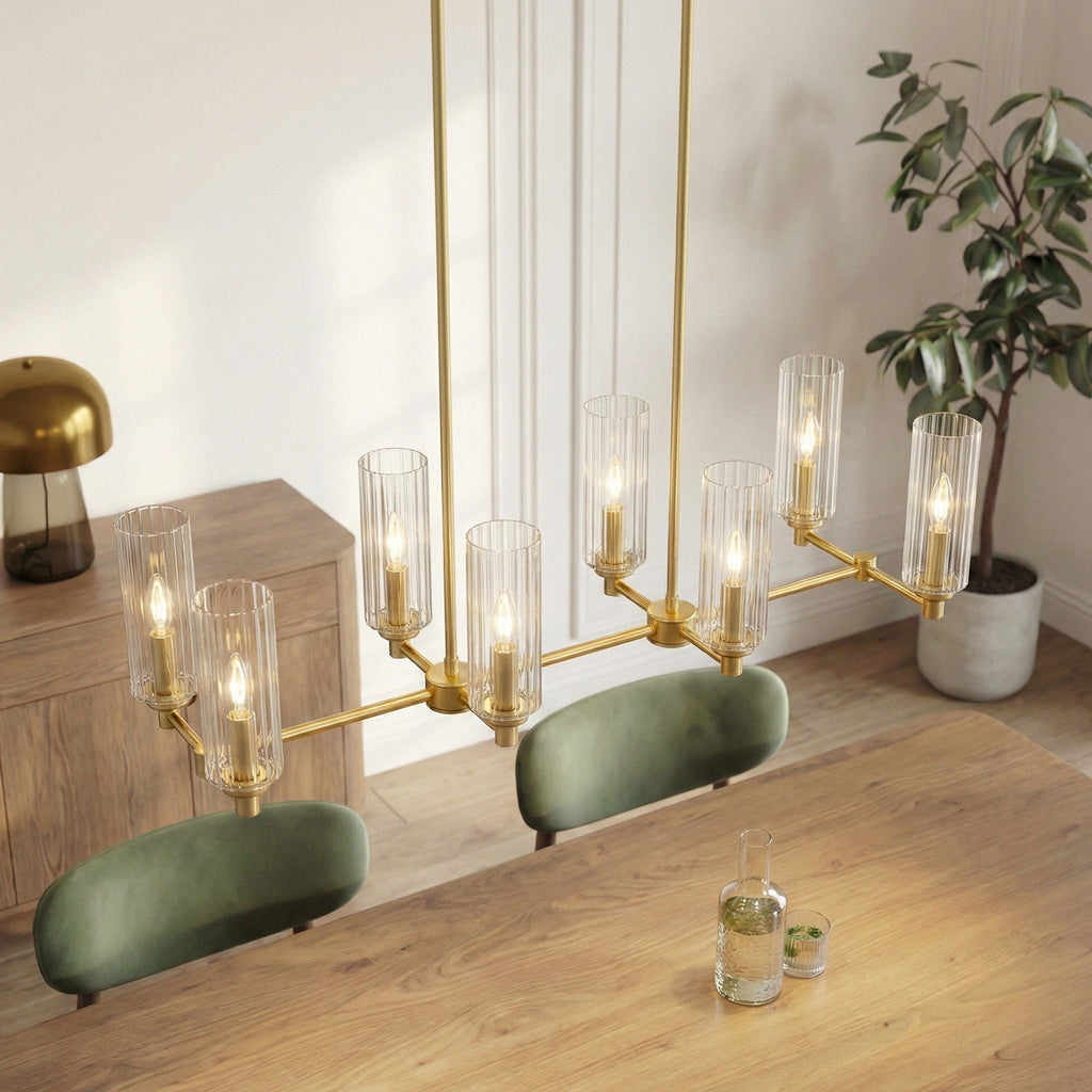 Willow 8 Lights Island Pendant Lamp