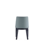 Upholstered Dining Chair Set with Solid Beech Frame - Dark Gray or Gray
