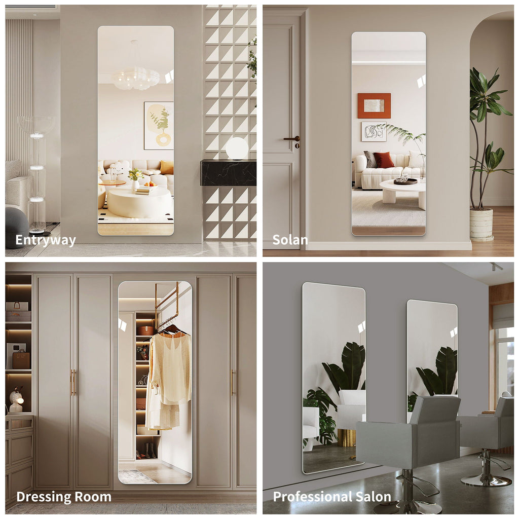 Full Body Round Corner Mirror