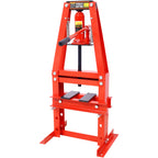 6-Ton Benchtop Hydraulic A-Frame Shop Press with Adjustable Height - Red, Black, Green, or Orange