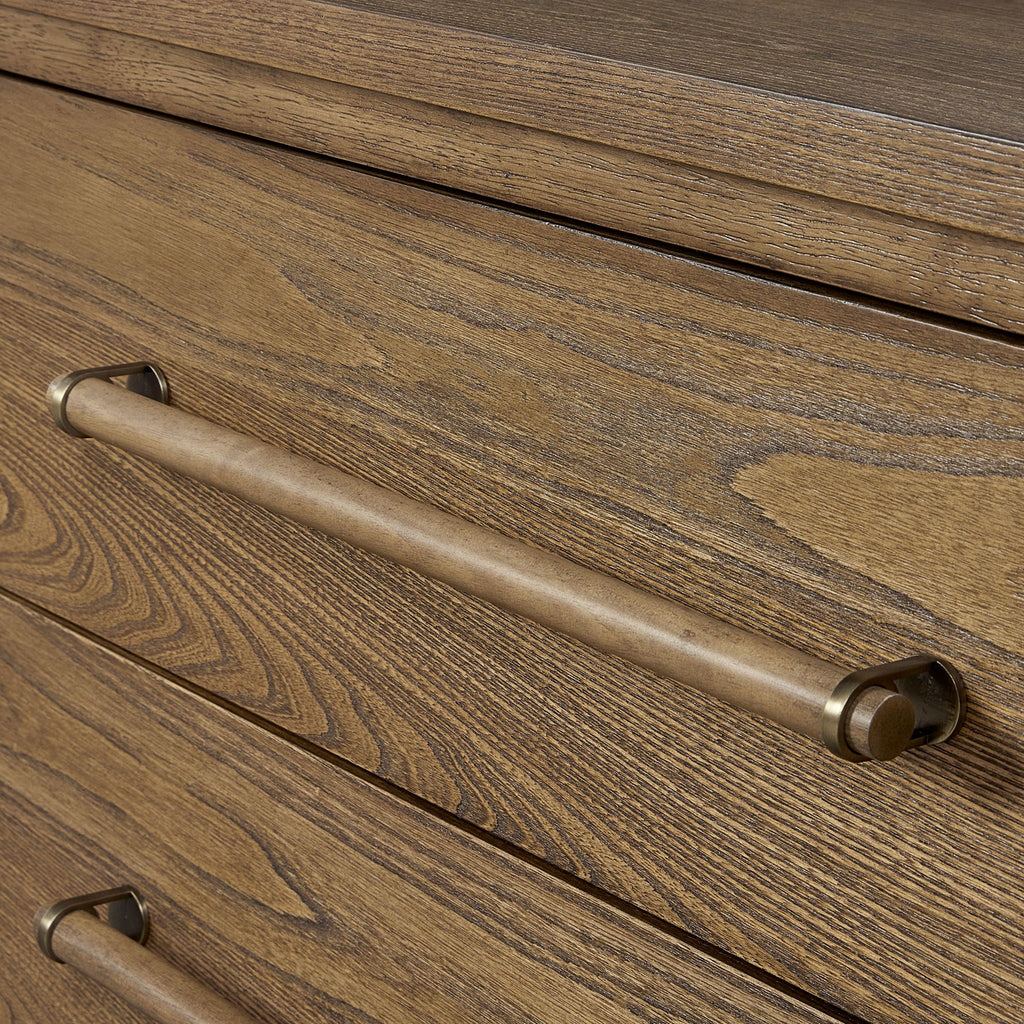 Base Sideboard with USB Charging - Light Brown