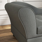 PawHut Gray Pet Sofa Dog Couch for Small to Medium Dogs