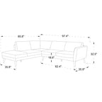 Benson Sectional Sofa With Chaise - Multiple Colors
