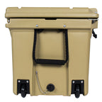 85 Quart Bear-Resistant Rotomolded Cooler with 6-Day Ice Retention - Khaki