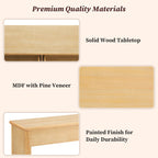 55" Fluted Console Table
