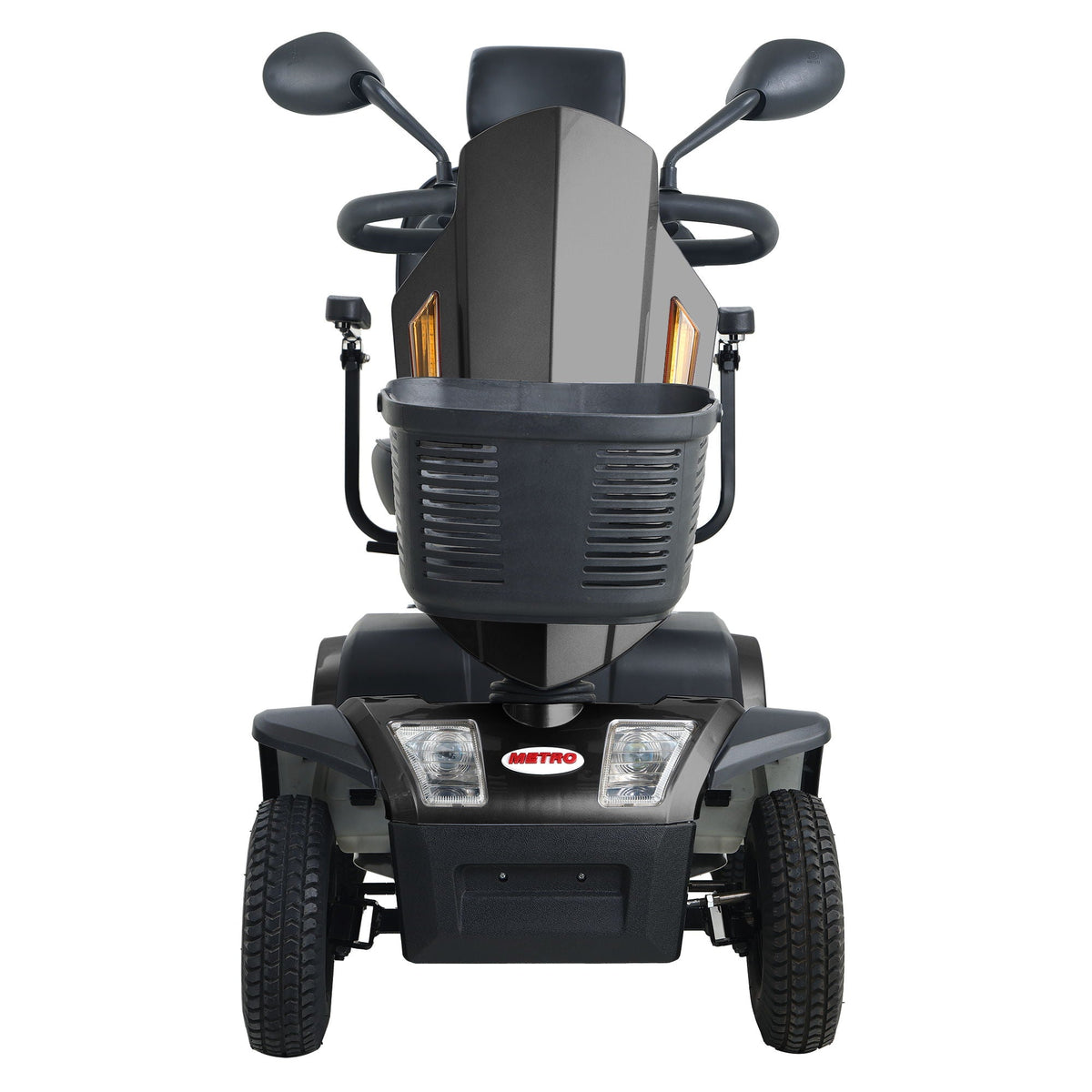 Heavy Duty Mobility Scooter with Long Range and Enhanced Safety - Red, Blue, Black, Gray