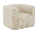Pattern Fabric 3 Piece Living Room Set with Feather Down Cushions - Beige Yakety Yak Sand