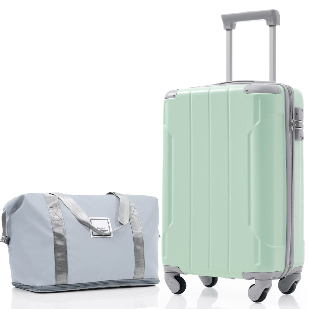 20 Inch Carry On Luggage Set - 3 Piece with Spinner Wheels