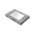 30" Bathroom Sink with Sintered Stone Countertop - Light Gray
