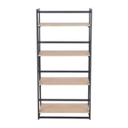 Contemporary Bookcase with Four Open Shelves - White or Black