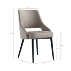 Tremont Dining Chair with Steel Frame - Multiple Colors