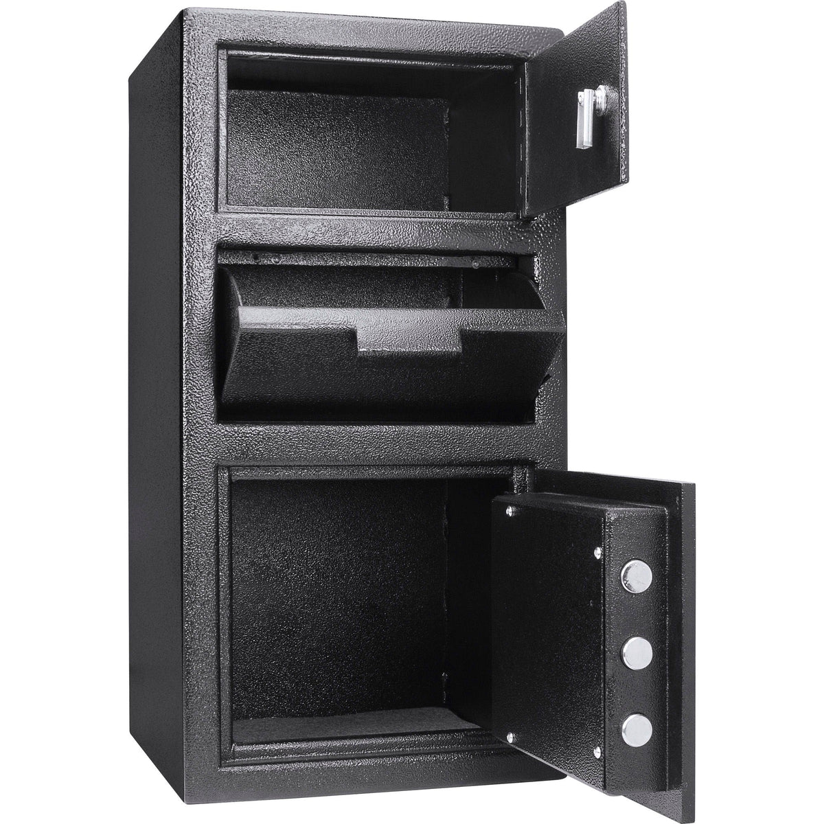 Large Depository Safe with Digital Keypad - Black