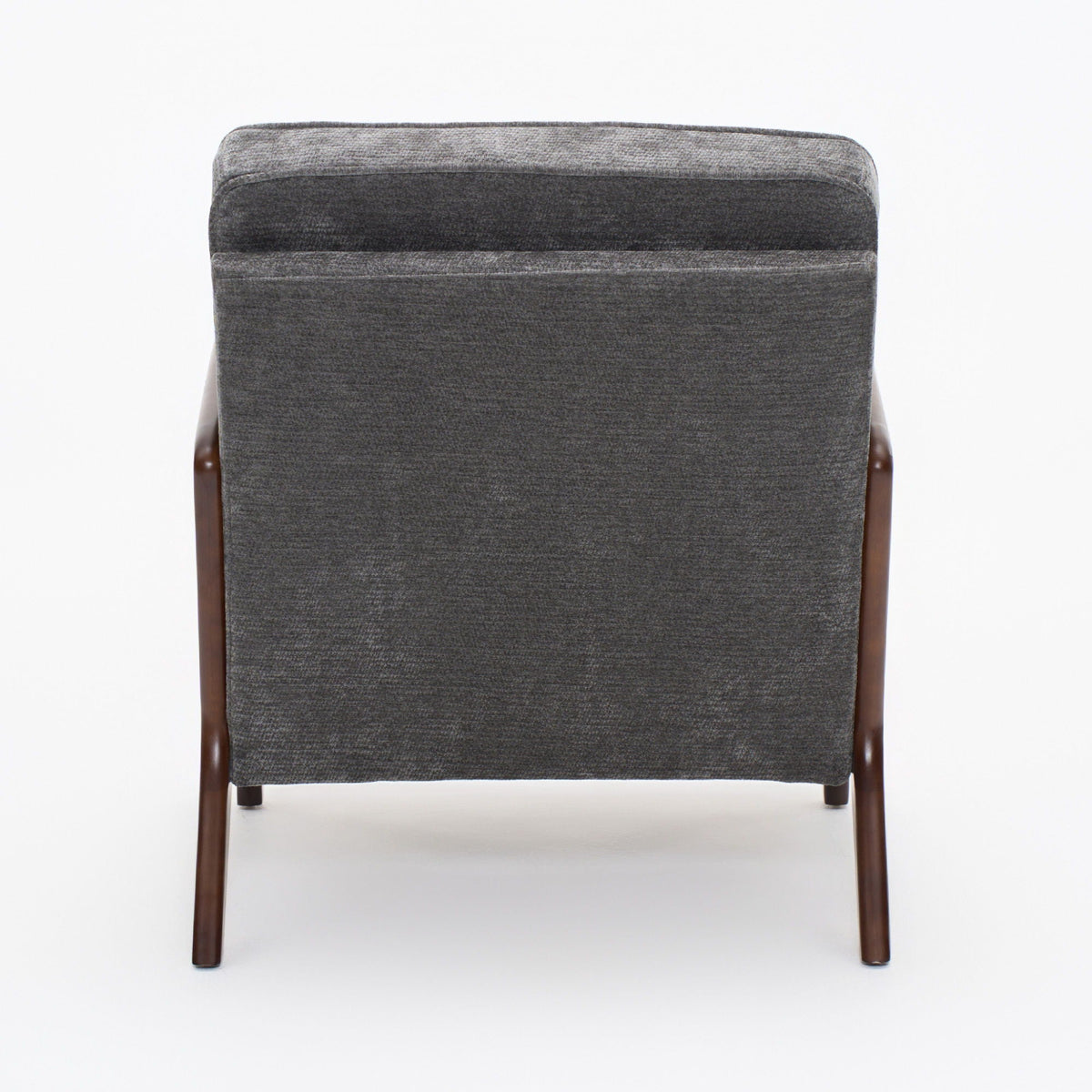 Upholstered Living Room Chair with Curved Armrests - Choice of Color