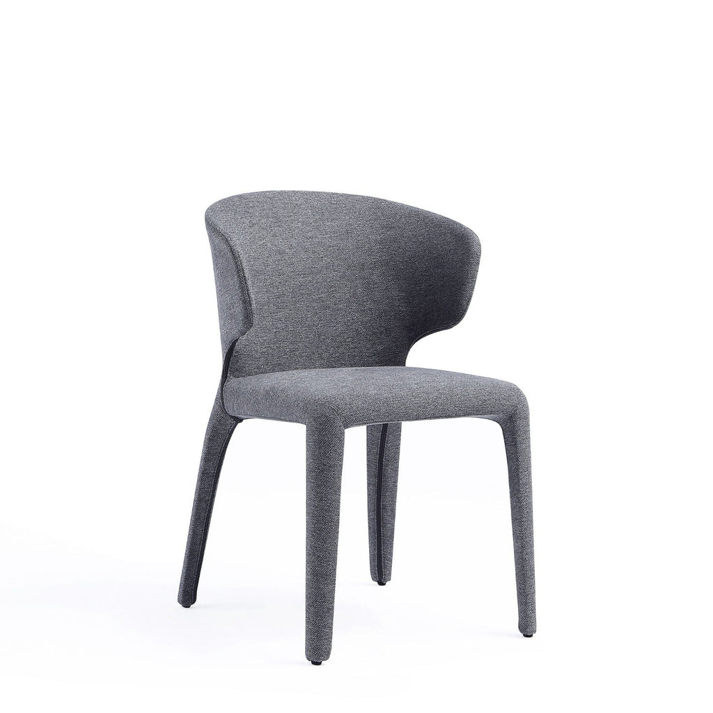 Conrad Dining Chair Set of 2 with Metal Frame - Multiple Colors