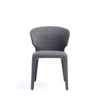 Conrad Dining Chair Set of 2 with Metal Frame - Multiple Colors