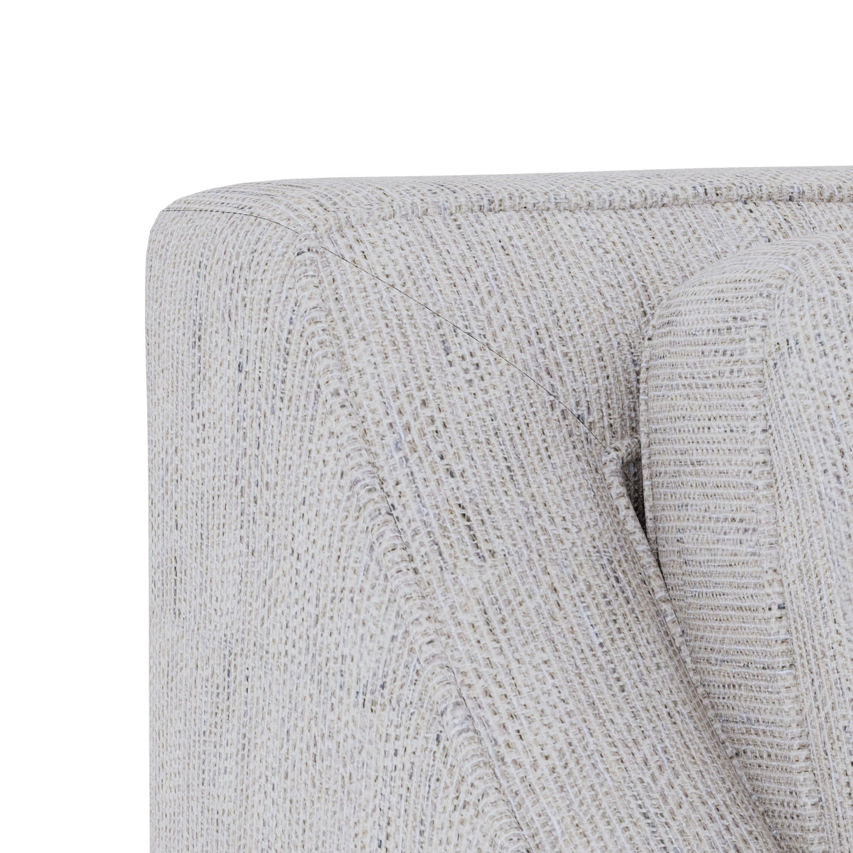 Loveseat With Casual Accent with Durable Fabric - Gray