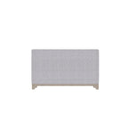 Loveseat With Casual Accent with Durable Fabric - Gray