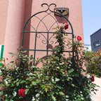 Metal Garden Rustproof Trellis for Climbing Plants – Outdoor Flower Support