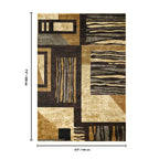 Bristol GC_DYN7095 Multi Area Rug with Modern Geometric Design - Multi
