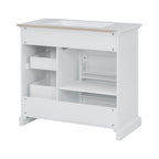 36" Bathroom Vanity with Sink and Soft Close Hinges - Dark Gray or White