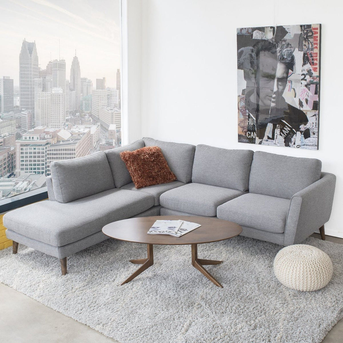 Benson Sectional Sofa With Chaise - Multiple Colors