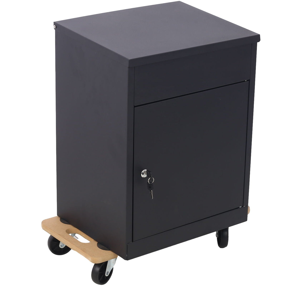 Furniture Moving Dolly, Heavy Duty Wood Rolling Mover with 500 lb Capacity - Natural