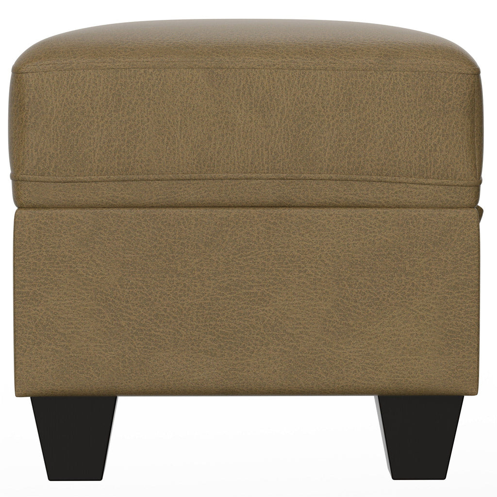 Drason Storage Ottoman with Concealed Storage - Gray or Light Brown