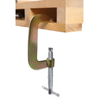 Portable Hardwood Workbench with Quick Release Handle - Natural