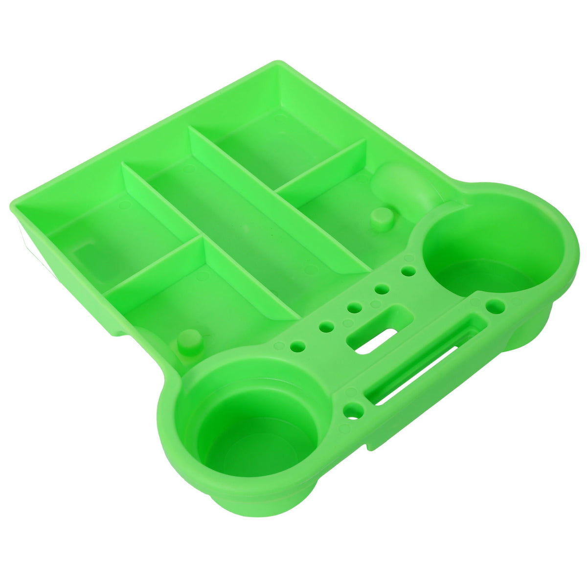 Heavy Duty Mechanic Stool with Tool Storage - Green