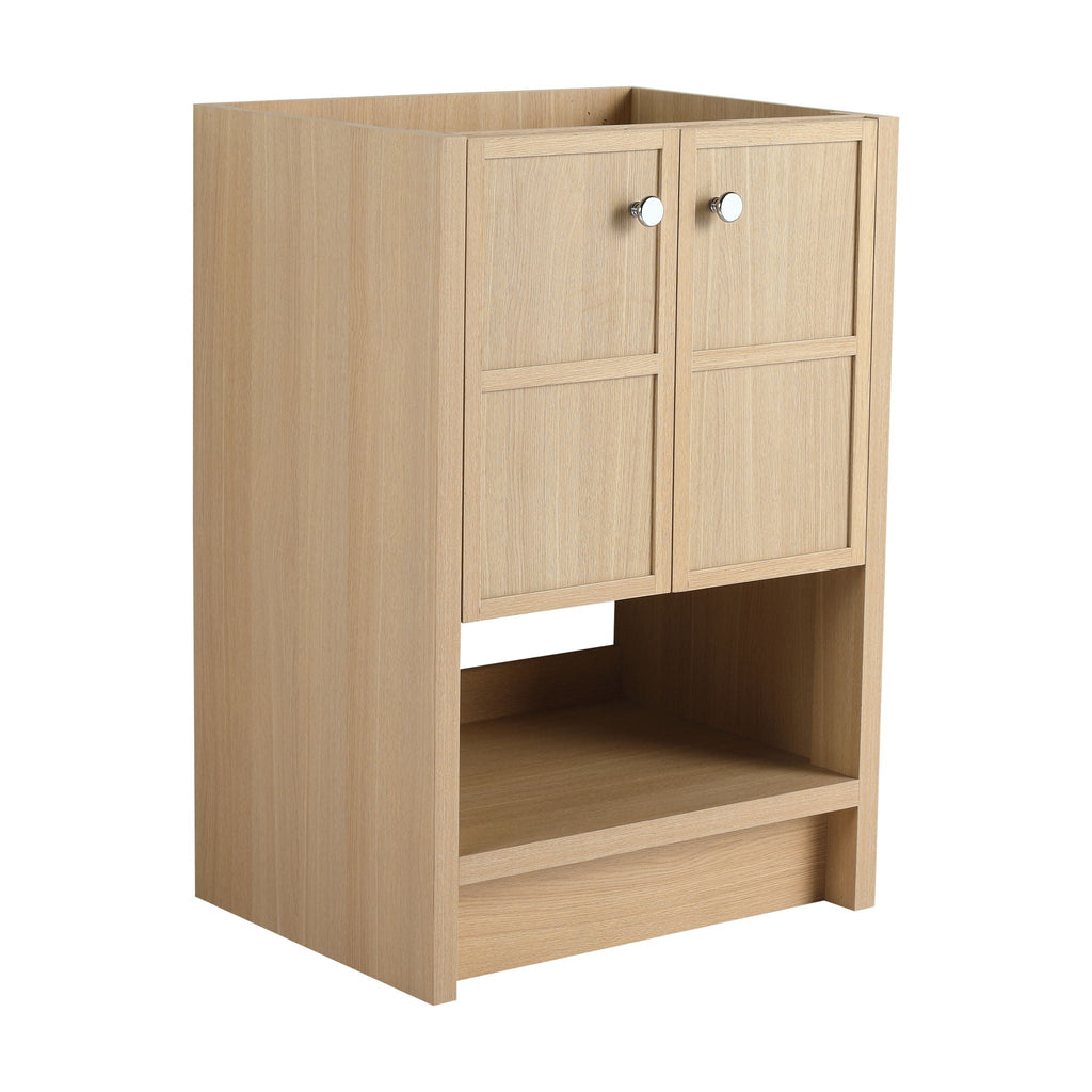Modern Freestanding Bathroom Vanity With 2 Soft Closing Doors