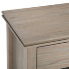 Handcrafted Bedside Table with Drawer and Shelf - Multiple Colors