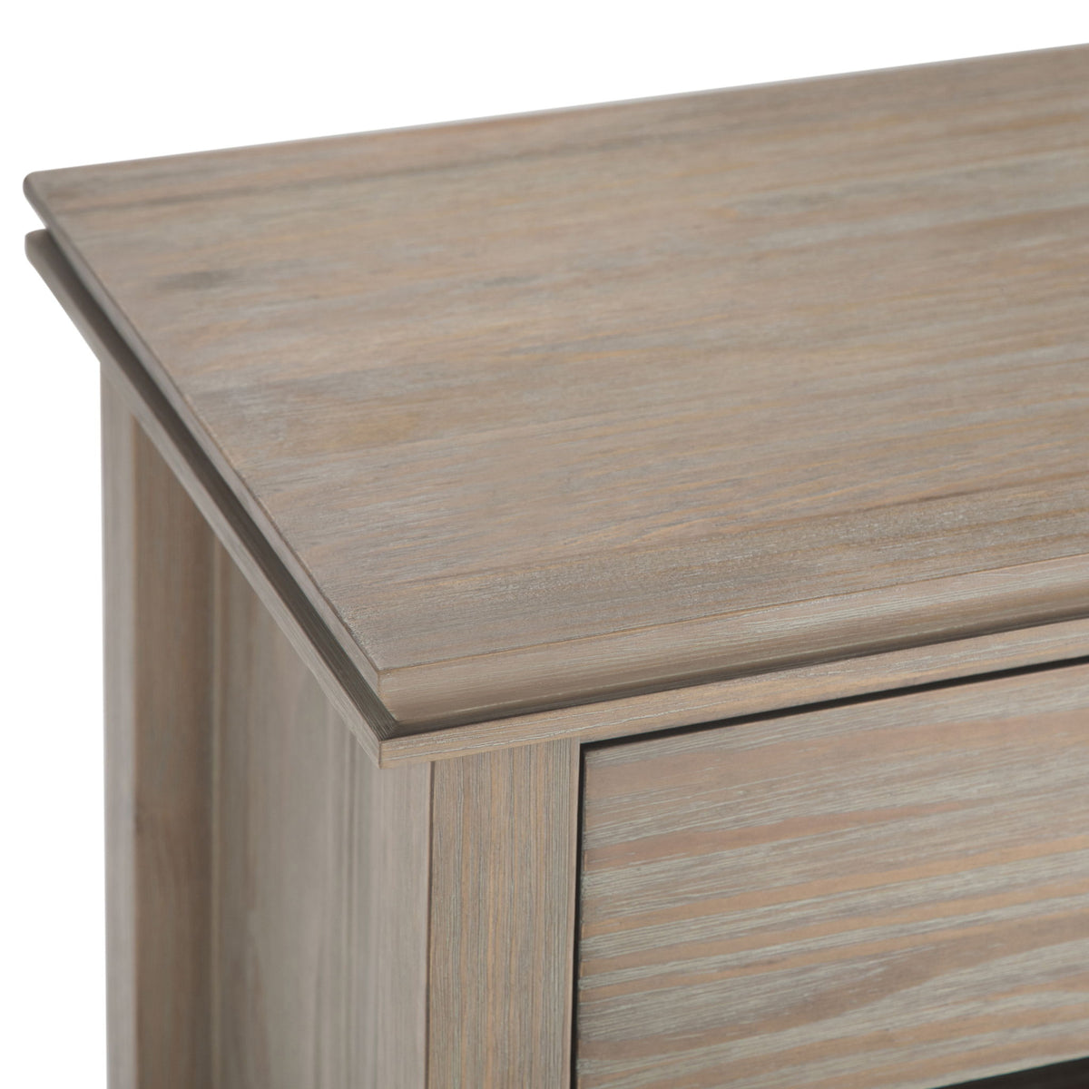 Handcrafted Bedside Table with Drawer and Shelf - Multiple Colors
