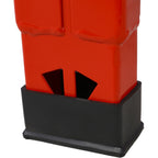 Pneumatic 360 Degree Swivel Mechanics Stool with Adjustable Height - Red or Black