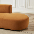 Light Brown Sectional Sofa with Plush Cloud Comfort - Left or Right Facing