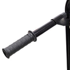 Gas Engine Powered Water Pump with Wheels and Handle – Black/Red