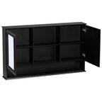 Double Sink Bathroom Vanity Set with Wall Mount Mirror Cabinet