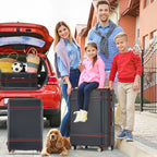 Hardshell Luggage Set 3-Piece Spinner with TSA Lock - Lightweight, Multiple Colors