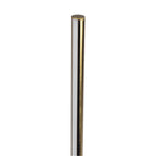 Prism - LED Floor Lamp with On/Off Switch Base - Gold/Marble