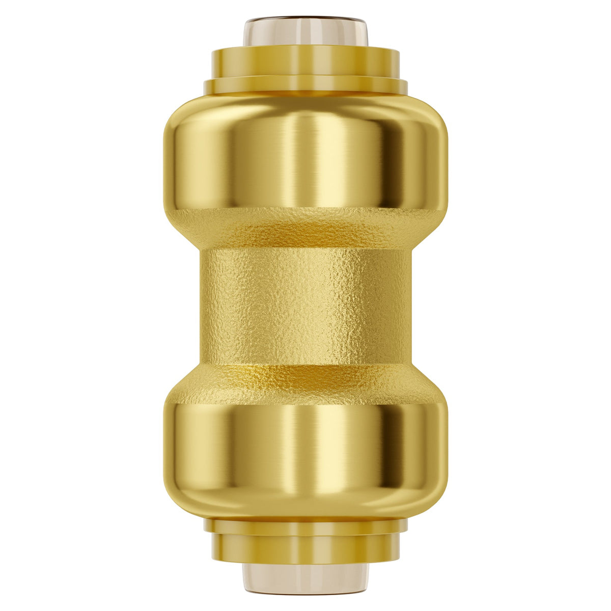 1/2" Brass Pipe Fittings Set with Push-Fit Installation - Brass