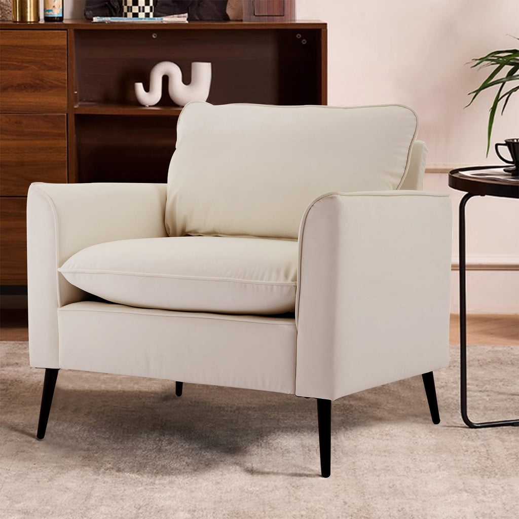 TS Cat Paw Leather Upholstered Sofa Set