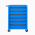 Rolling Metal Tool Chest with 6 Drawers - Blue