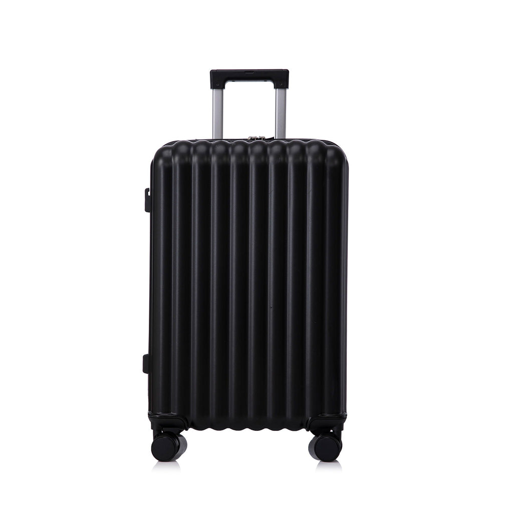 Spinner Wheel Luggage Set with USB Port and Holders - Pink, Black, Green