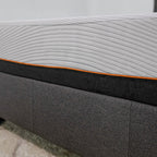 10" Cooling Copper Infused Memory Foam Mattress with Supportive Construction - White