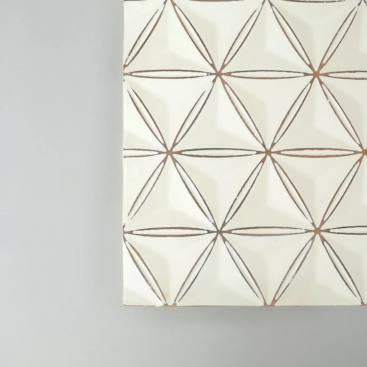 White Wooden Wall Décor with Modern Rustic Touch - White