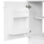 Bathroom Vanity with Sink and Adjustable Shelf - Multiple Colors