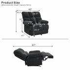 Modern Manual Rocker Recliner Chair