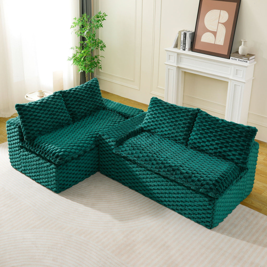 Multifunctional Sofa with Adjustable Layout - Multiple Colors
