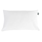 Faux Down Luxury Pillow with Microfiber Gel Clusters - White